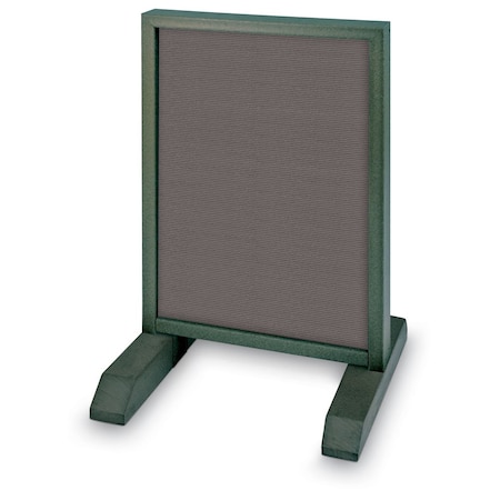 United Visual Products Sliding Door Indoor Enclosed Corkboard, 6 UV9026ACS-BLACK-RUBBER